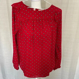 COPY - Women's LOFT Long Sleeve Blouse - Sz. M